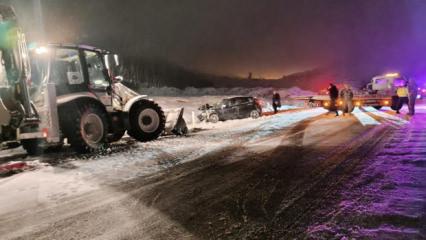 Mardin&rsquo;de kar kazayı beraberinde getirdi: 7 yaralı