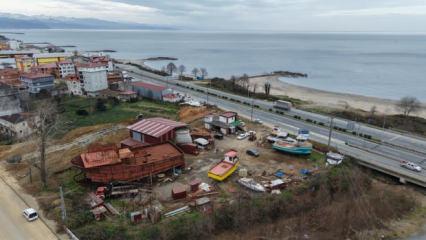 Of'tan Senegal'e balık&ccedil;ı teknesi ihracatı