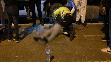 Yakıtı biten aracını beklerken can veren iş insanı toprağa verildi