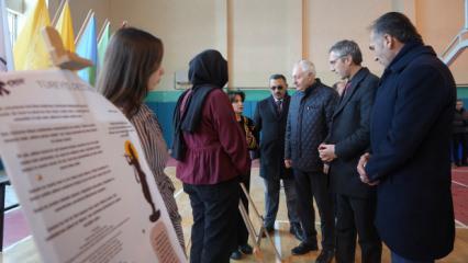 Bayburt'ta anlamlı sergi: T&uuml;rk destanlarının felsefi derinliği sergiye d&ouml;n&uuml;şt&uuml;