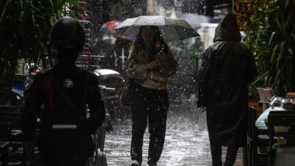 Yeni haftada harita sarıya d&ouml;n&uuml;yor! Meteoroloji 9 il i&ccedil;in uyarı yaptı: Kuvvetli yağacak