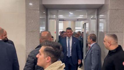 Fenerbah&ccedil;e başkanı Sadettin Saran hakim karşısına &ccedil;ıktı