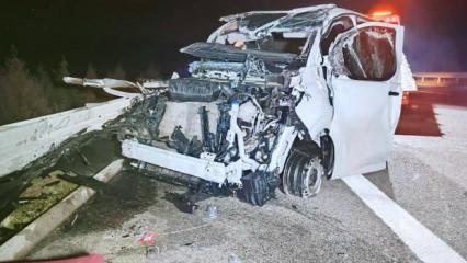 Bursa'da zırhlı ara&ccedil; kazası: 11 k&uuml;l&ccedil;e altın kayıp