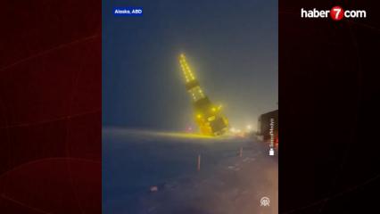 ABD'nin Alaska eyaletinde petrol sondaj platformu devrildi