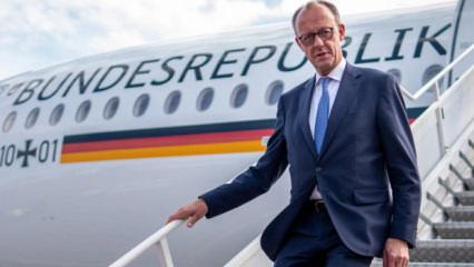 Alman Başbakan Merz'in u&ccedil;ağına zarar vermek isteyen aktivistler yakalandı