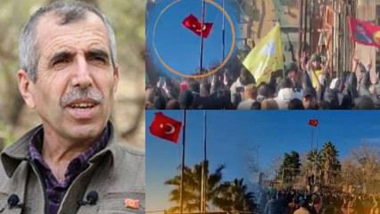 Bayrak provokasyonunu planlayan ter&ouml;rist belli oldu