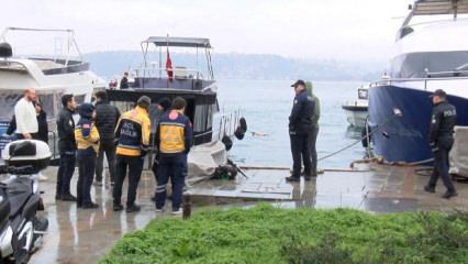 Bebek'te denizde ceset bulundu