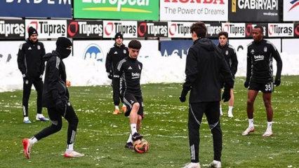 Beşiktaş'ta Ey&uuml;pspor ma&ccedil;ı hazırlıkları başladı