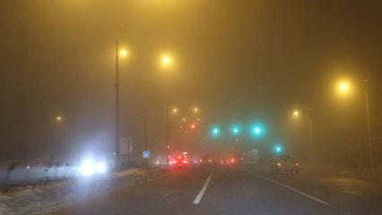 Bir ilimizde u&ccedil;uşlar iptal edildi: G&ouml;r&uuml;ş mesafesi 10 metreye d&uuml;şt&uuml;