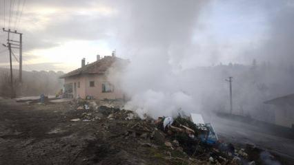 Burdur'da yangın! Facianın eşiğinden d&ouml;n&uuml;ld&uuml;