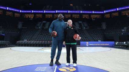 Cumhurbaşkanı Erdoğan, NBA efsanesi Shaquille O&rsquo;Neal ile parkede ter d&ouml;kt&uuml;