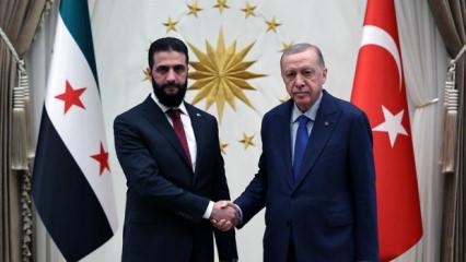 Ateşkes sonrası kritik temas! Cumhurbaşkanı Erdoğan, Suriye Cumhurbaşkanı Şara ile g&ouml;r&uuml;şt&uuml;