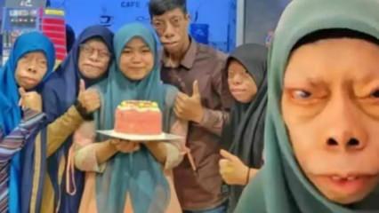 "Kertenkele Ailesi" lakaplı Endonezyalı aile sosyal medyada g&uuml;ndem oldu!