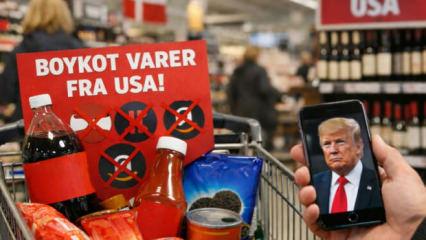 Danimarka&rsquo;da ABD &uuml;r&uuml;nlerine geniş &ccedil;aplı boykot