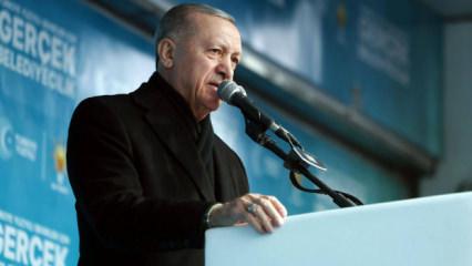 Erdoğan'dan en d&uuml;ş&uuml;k emekli maaşına ilişkin a&ccedil;ıklama