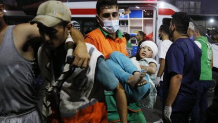 Filistin Sağlık Bakanlığı a&ccedil;ıkladı: Gazze'de yaralı sayısı 17 bin 562'ye &ccedil;ıktı