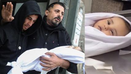 Gazze'de 3 aylık bebeğin kahreden &ouml;l&uuml;m&uuml;