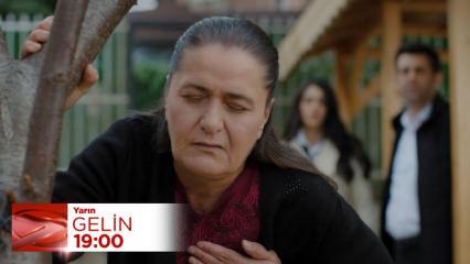 Gelin dizisinde Han&ccedil;er, Esma'nın tepkisinden sonra fenalaşıyor!