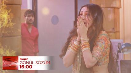 G&ouml;n&uuml;l S&ouml;z&uuml;m'de Pari ve Sanju'yu buluşturan yangın! Kurtulacaklar mı?