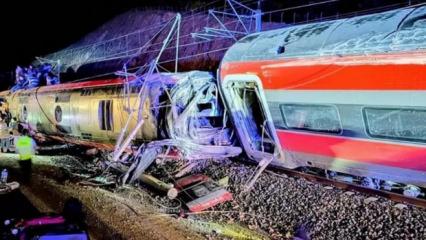 İspanya'da hızlı trenler raydan &ccedil;ıktı: &Ccedil;ok sayıda &ouml;l&uuml; ve yaralı var
