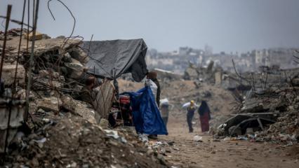 İsrail'den Gazze'de &ccedil;ok sayıda b&ouml;lgeye saldırı