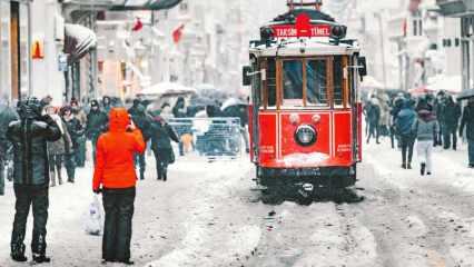 İstanbul alarma ge&ccedil;ti! Kar yağışı ne kadar s&uuml;recek? Kar yağışı devam edecek mi?