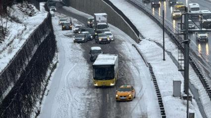 İstanbul'da kar yağışı nedeniyle 378 ihbar geldi! İşte en fazla ihbar gelen 5 il&ccedil;e