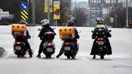 İstanbul'da motokuryelerin trafiğe &ccedil;ıkış yasağı ne zaman kaldırılacak?