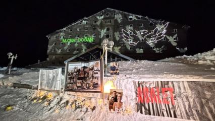 Kartalkaya'da h&uuml;z&uuml;nl&uuml; gece: 78 can facianın yıl d&ouml;n&uuml;m&uuml;nde anıldı