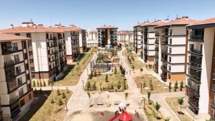 Y&uuml;zyılın Konut Projesi kapsamında Sinop'ta yapılacak konutların kurası &ccedil;ekildi