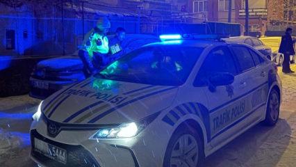 Kayseri'de drift atıp ka&ccedil;tı: Dudak u&ccedil;uklatan ceza peşini bırakmadı