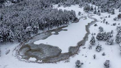 Kış tatilinde alternatif rota: Başkentlilerin yeni adresi Işık Dağı