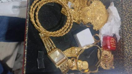 Kumaşların arasında buldu! 2 milyon TL değerinde altını sahibine teslim etti...