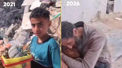 5 yıl &ouml;nce enkazdan oyuncuklarını kurtarabilmişti! İsrail bug&uuml;n Muhammed'i şehit etti