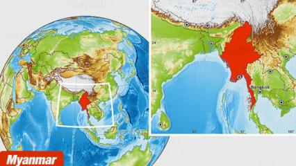 Myanmar ordusundan sivil kampta katliam: 21 &ouml;l&uuml;