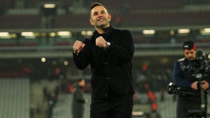 Okan Buruk, taraftarlara 3&rsquo;l&uuml; &ccedil;ektirdi