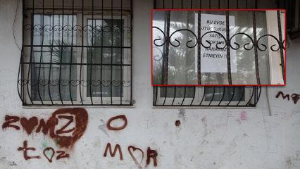 Operasyonların ardından mahalleli camlara not astı: Uyuşturucu bağımlıları evlere dadanmış