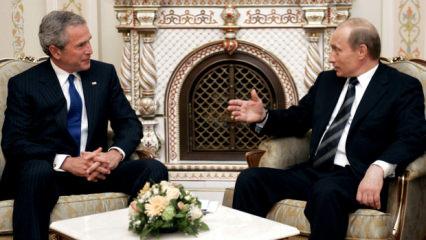 Putin ve Bush'un telefon g&ouml;r&uuml;şmeleri ortaya &ccedil;ıktı! "Emrinize amadeyim"