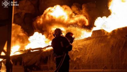 Rusya'dan Ukrayna'ya 21 f&uuml;ze ve 375 İHA ile saldırı