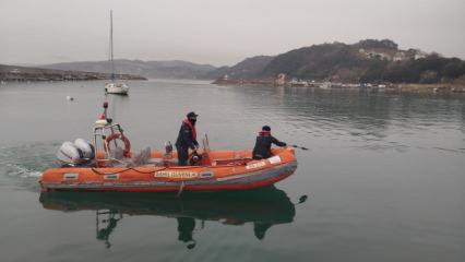 Sahil g&uuml;venlikten yunus kurtarma operasyonu