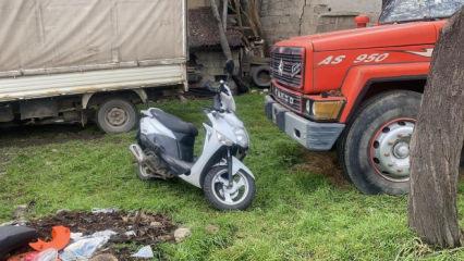 Şaka gibi! Bolu'da hırsızlar motosikleti &ouml;nce &ccedil;aldı sonra bıraktı