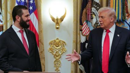 Tarihi gelişme sonrası Trump'tan ilk a&ccedil;ıklama! Suriye h&uuml;k&uuml;meti yakaladı