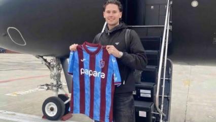 Trabzonspor yeni transferine kavuştu! Oyuncu şehre geldi