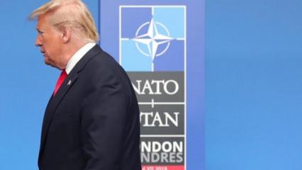 Trump'tan NATO'ya dikkat &ccedil;eken rest: "ABD olmadan g&uuml;&ccedil;l&uuml; olamazsınız"