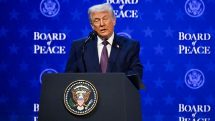 Trump'tan skandal Filistin ve Hamas a&ccedil;ıklaması: Ellerinde silahla doğdular