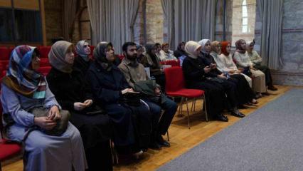 T&Uuml;RGEV'den gen&ccedil;lere Gazze &ccedil;ağrısı: Tanıklığın Dili programı s&uuml;r&uuml;yor