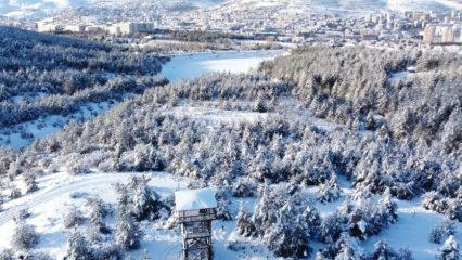 T&uuml;rkiye&rsquo;nin ilk Milli Parkı beyaza b&uuml;r&uuml;nd&uuml;