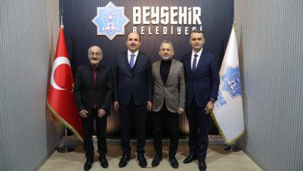 Başkan Altay'dan Beyşehir ve Derebucak belediyelerine ziyaret