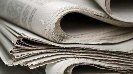 1 Şubat Pazar 2026 Gazete Manşetleri