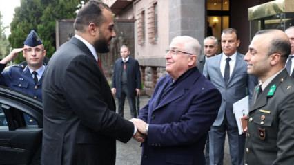 Yaşar G&uuml;ler, Libya Savunma Bakan Vekili ile G&ouml;r&uuml;şt&uuml;